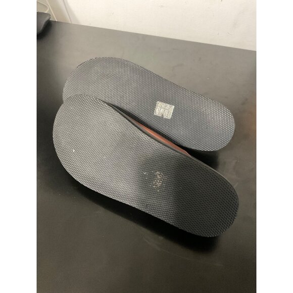 PILCRO ANTHROPOLOGIE Women Horsebit Buckle Clogs in Brown size 38 (US 8) - Picture 6 of 8